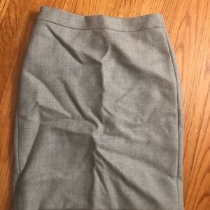 J crew wool pencil skirt 0p